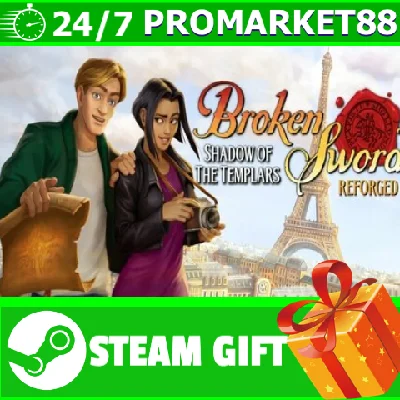 ⭐️ Broken Sword Shadow of the Templars Reforged STEAM