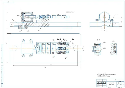 Drawing of a multi-seat milling device for a compass
