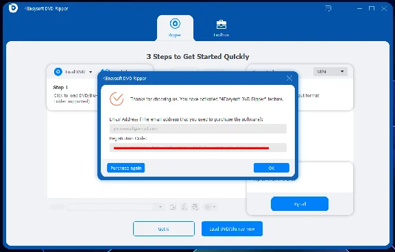 🧫 4Easysoft DVD Ripper 🔑 1 Year Registration Code 🚀