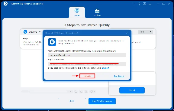 🧫 4Easysoft DVD Ripper 🔑 1 Year Registration Code 🚀