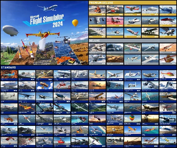 Microsoft Flight Simulator 2024  Premium Deluxe Edition
