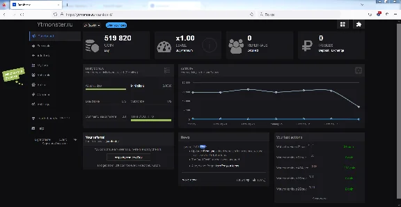 🔝 Account YTmonster .RU | Balance: 500 000 coin