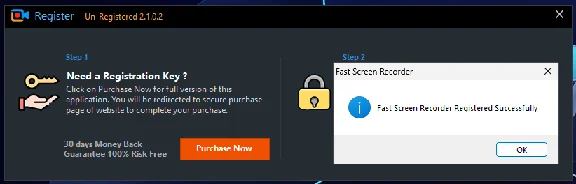 🔧 Fast Screen Recorder 🔑 1 Year Registration Key 🚀
