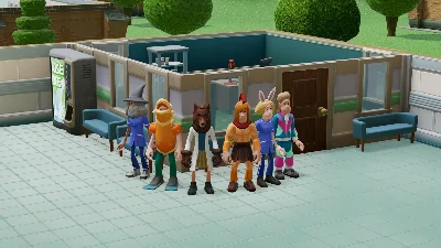 ✅Two Point Hospital Fancy Dress Pack⚫STEAM🔑KEY⭐DLC +🎁