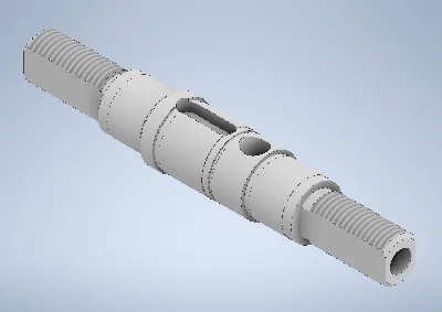 Drawing axle shaft of the Inmotion V8 electric motor