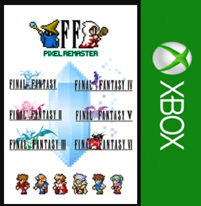 ☑️⭐FINAL FANTASY I-VI Bundle XBOX⭐Buy it u⭐☑️.