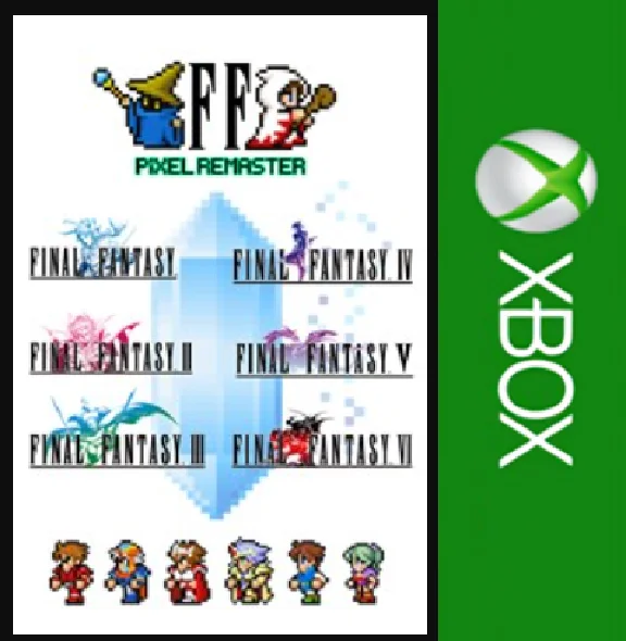 ☑️⭐FINAL FANTASY I-VI Bundle XBOX⭐Buy it u⭐☑️.