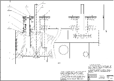 Engine cylinder head drawings in AutoCAD