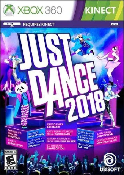 183 ⭐ XBOX 360 | Just Dance 2018 [ Kinect ]