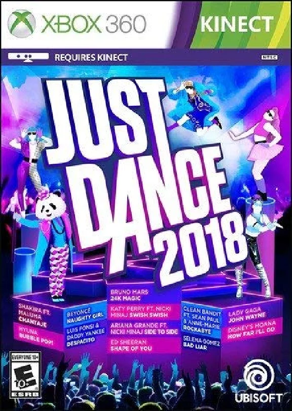 183 ⭐ XBOX 360 | Just Dance 2018 [ Kinect ]