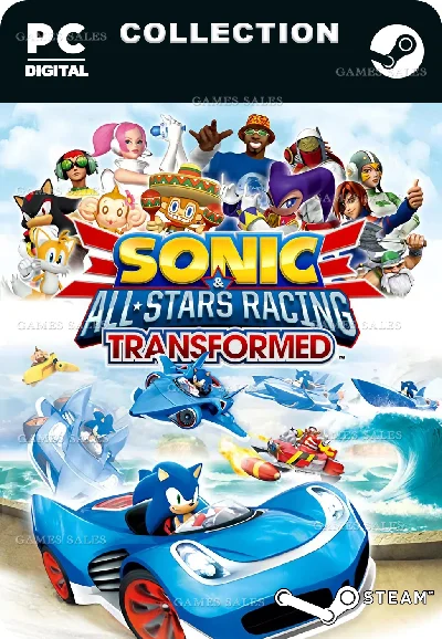 ✅💙SONIC & ALL-STARS RACING TRANSFORMED COLLECTION💙