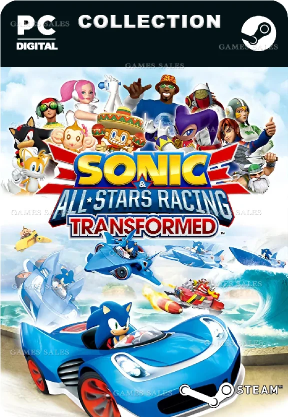 ✅💙SONIC & ALL-STARS RACING TRANSFORMED COLLECTION💙