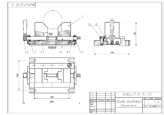 MCh00.07.00.00 sliding prism. Assembly, joint venture,