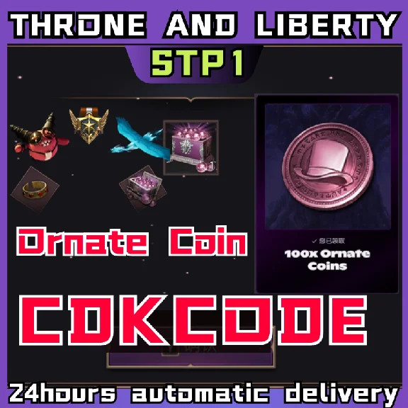 Throne and Liberty⭐100 Ornate Coins⭐CODE