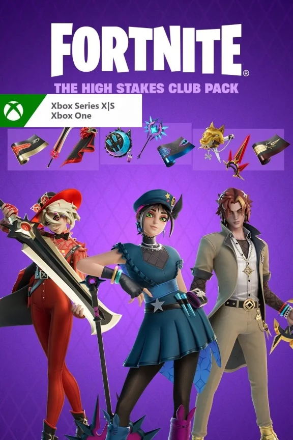 🔑 Fortnite : The High Stakes Club Pack XBOX KEY