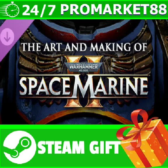 ⭐️ Warhammer 40000 Space Marine 2 Digital Artbook STEAM