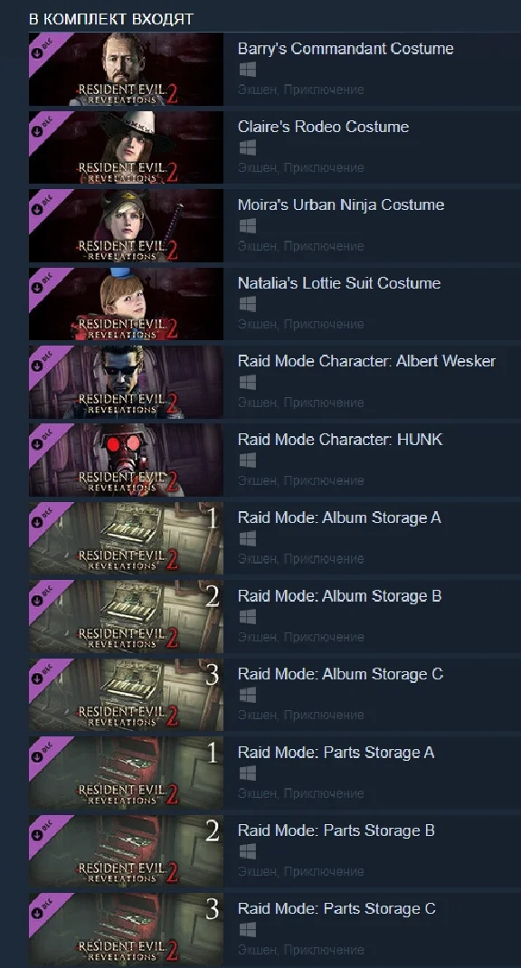 Resident Evil Revelations 2 Deluxe Edition Steam Gift