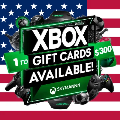 ⭐ПОДАРОЧНАЯ КАРТА XBOX⭐ 1-300 $ USD (USA) 🇺🇸 БЫСТРО🔥