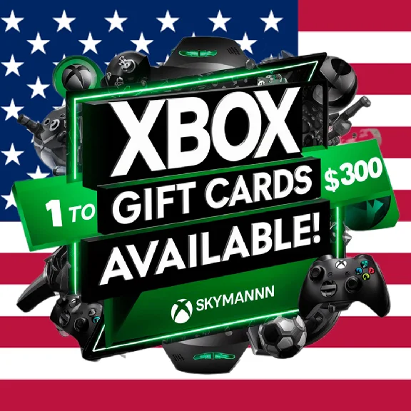 ⭐ПОДАРОЧНАЯ КАРТА XBOX⭐ 1-300 $ USD (USA) 🇺🇸 БЫСТРО🔥