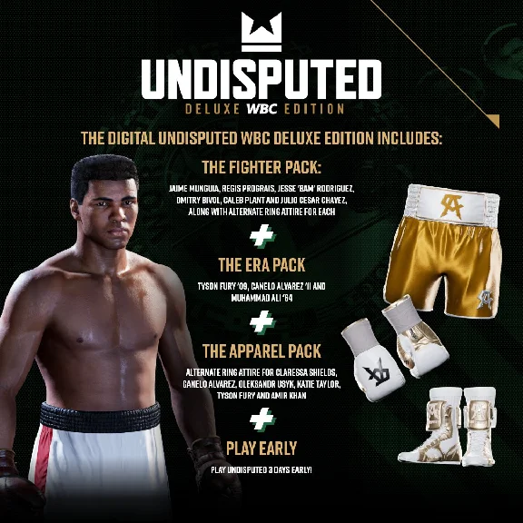 Undisputed Deluxe WBC (LOGIN:PASS) 🎮AUTO 24/7🚀OFFLINE