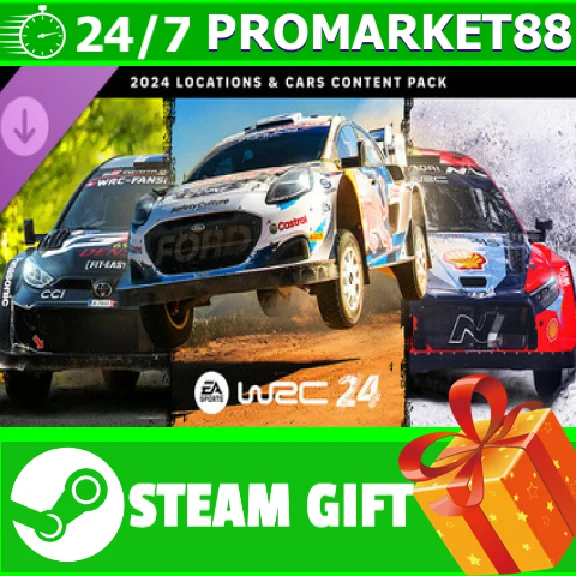 ⭐️ EA SPORTS WRC 24 Location3Car Content Pack STEAM GIF