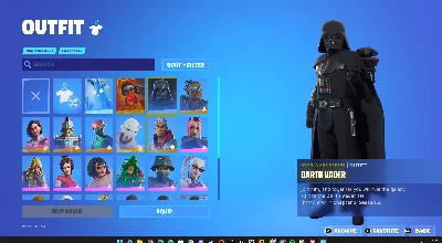 FORTNITE🎮24+ SKINS ACCOUNT |SOCCER DARTH| + MAIL