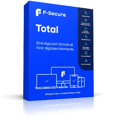 F Secure TOTAL 1 year / 5 devices (subscription) Global