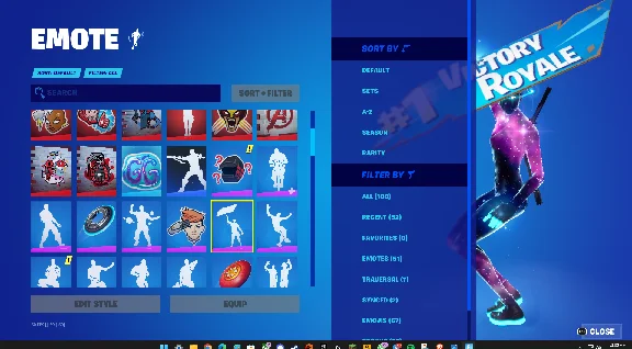 FORTNITE🎮42+ SKINS ACCOUNT |GALAXY, BATMAN, MIDAS| +@