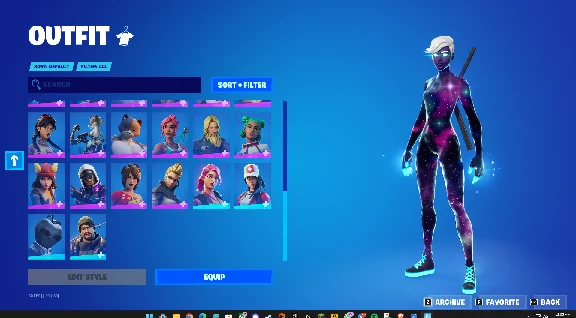 FORTNITE🎮42+ SKINS ACCOUNT |GALAXY, BATMAN, MIDAS| +@