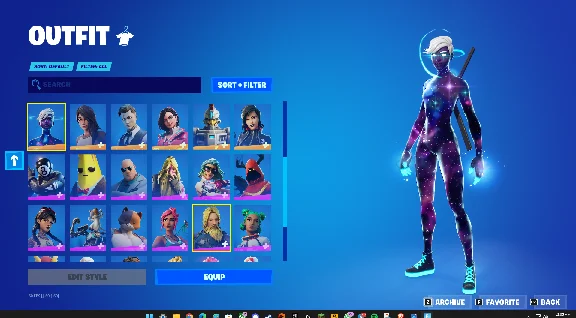 FORTNITE🎮42+ SKINS ACCOUNT |GALAXY, BATMAN, MIDAS| +@