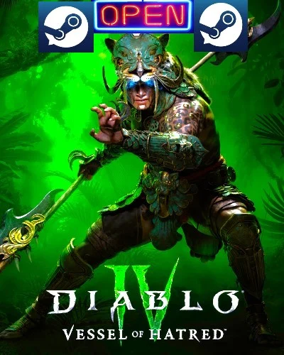 Diablo IV Vessel of Hatred DLC | STEAM | Rent |