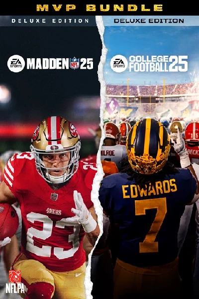NFL 25 Deluxe + College Football 25 Deluxe Xbox activat