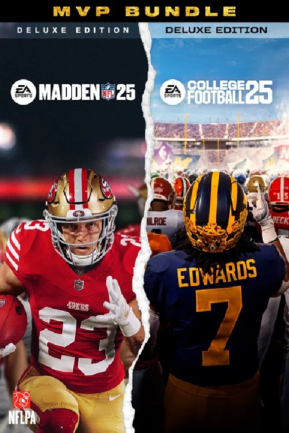 NFL 25 Deluxe + College Football 25 Deluxe Xbox activat