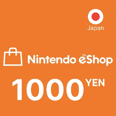 Nintendo eShopGift Card 1000 YEN Japan Япония JPY