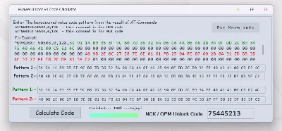 Calculator v4 Algo - for unlocking Huawei 4G modems