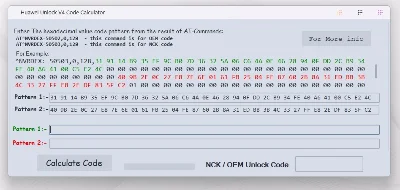 Calculator v4 Algo - for unlocking Huawei 4G modems