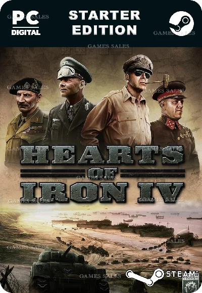 ✅💙HEARTS OF IRON IV: STARTER EDITION💙STEAM GIFT🤖AUTO