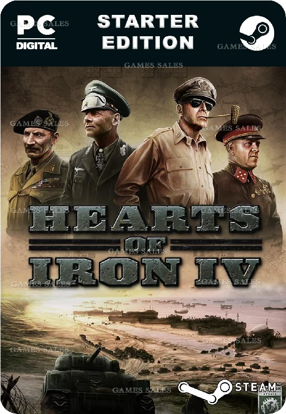 ✅💙HEARTS OF IRON IV: STARTER EDITION💙STEAM GIFT🤖AUTO
