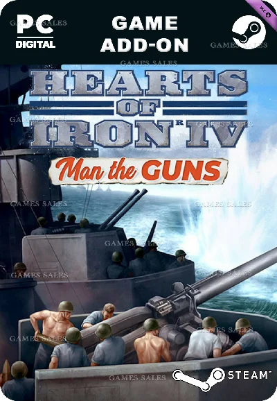 ✅💙EXPANSION - HEARTS OF IRON IV: MAN THE GUNS💙STEAM