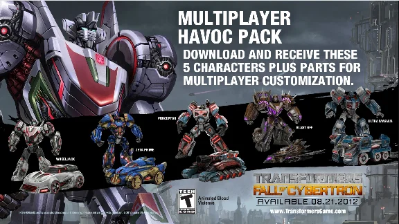 Transformers: Fall of Cybertron - Multiplayer Havoc DLC