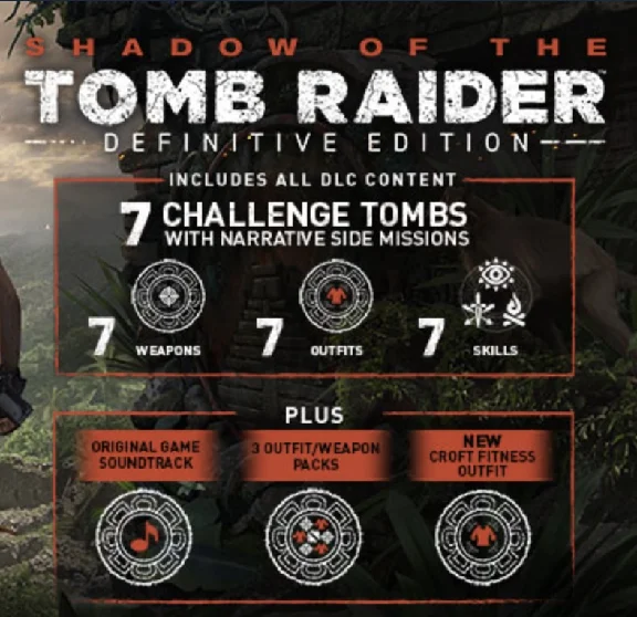 Shadow of the Tomb Raider Definitive Edition key GlobaL