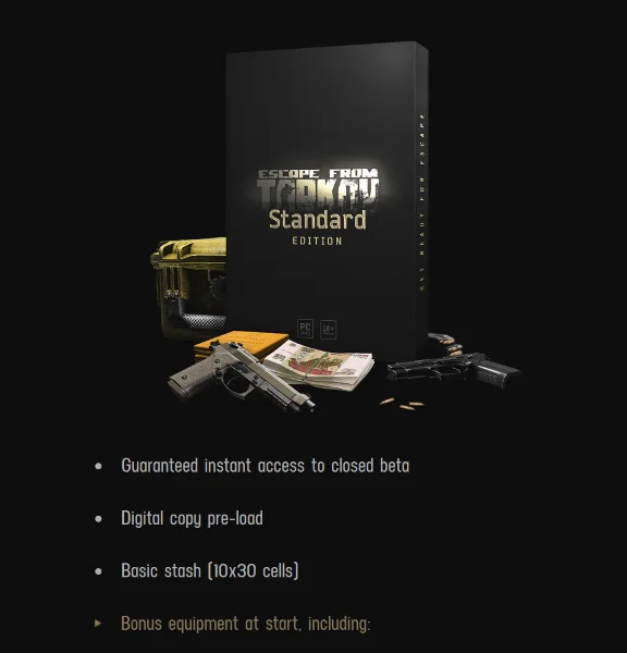 🔑 Escape from Tarkov Standart Edition CD-Key RU/CIS🔑