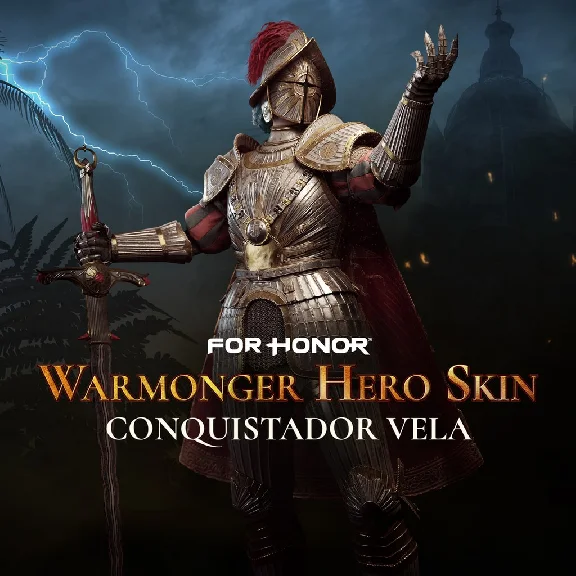 Conquistador Vela – Warmonger Hero Skin – FOR HONOR✅PSN
