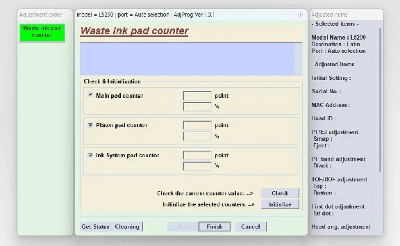 EPSON Adjustment Program Reset Pack - L12**_L32**_L529*