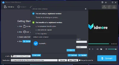 🔼 Vidmore Video Enhancer 🔑 Код регистрации на 1 год