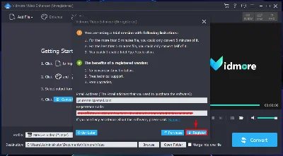 🔼 Vidmore Video Enhancer 🔑 Код регистрации на 1 год
