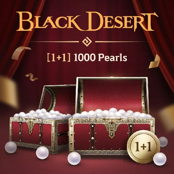 Black Desert - [1+1] 1,000 Pearls✅PSN✅PLAYSTATION