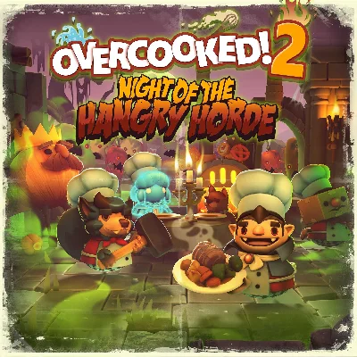 Overcooked! 2 - Night of the Hangry Horde✅PSN✅PS4