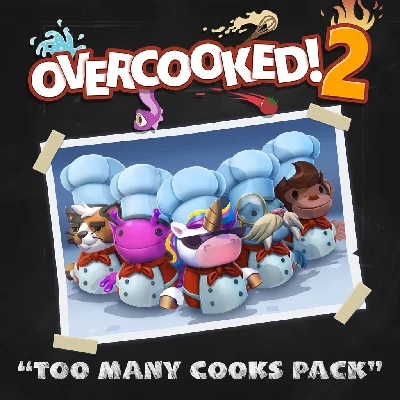 Overcooked! 2 - Too Many Cooks Pack✅PSN✅PS4✅PLAYSTATION