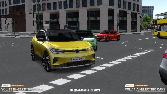 ✅💙OMSI 2 ADD-ON DOWNLOADPACK VOL 11 - AI ELECTRIC CARS